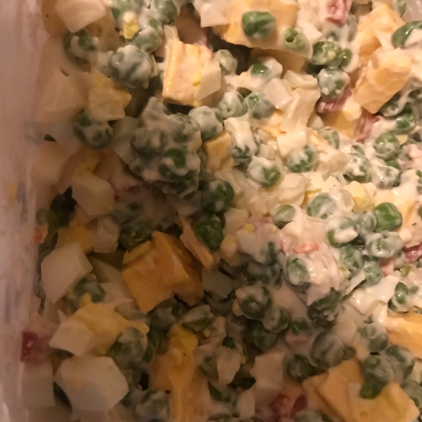 Mom's Easy Pea Salad
