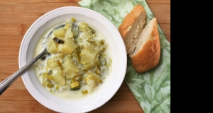 Low-Fat Potato and Leek Soup