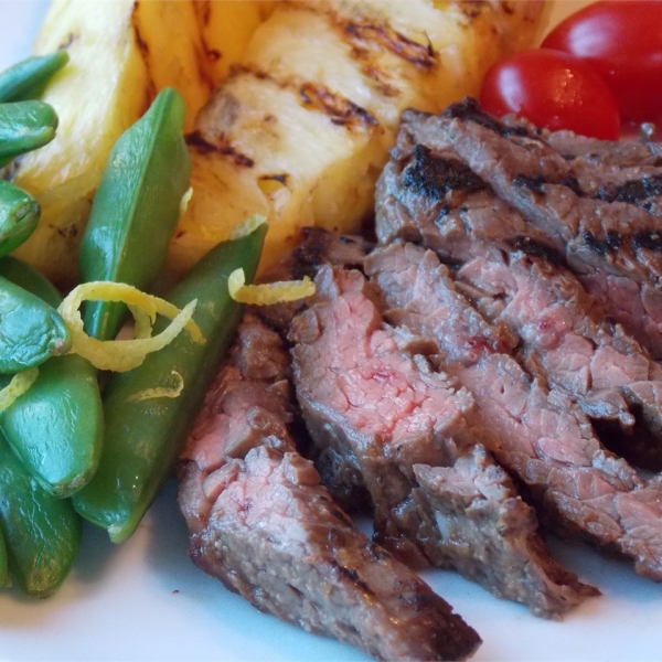 Miso-Glazed Skirt Steak