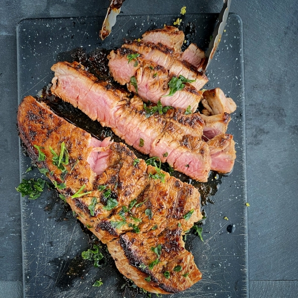 Miso-Glazed Skirt Steak