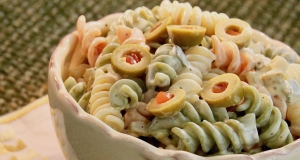 Dill Pickle Pasta Salad