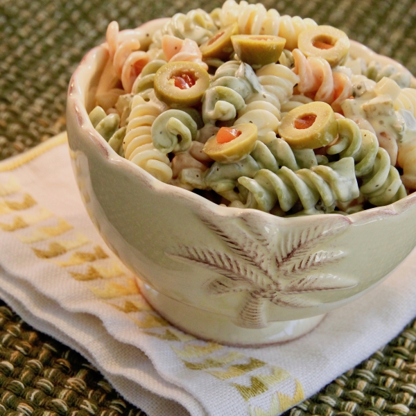 Dill Pickle Pasta Salad