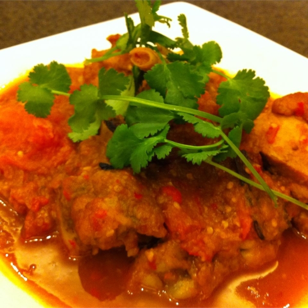 Spicy Tomato Chicken (Ayam Masak Merah)