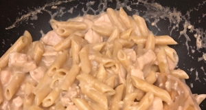 Healthy Creamy Chicken and Pasta