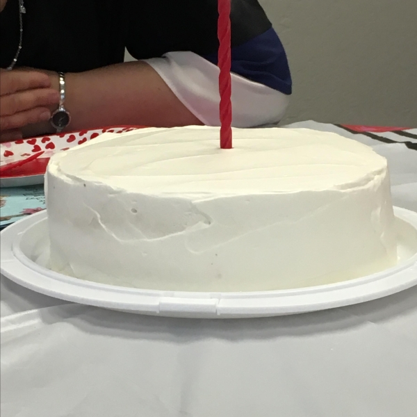 Raspberry Cake Topped with Fruit