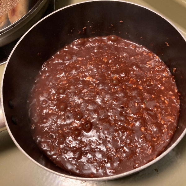 Healthy German Chocolate Cake Oatmeal