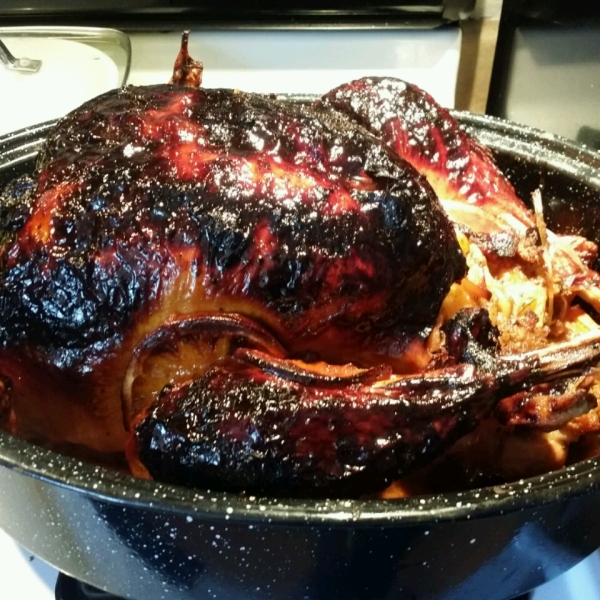 Orange and Maple Glazed Turkey