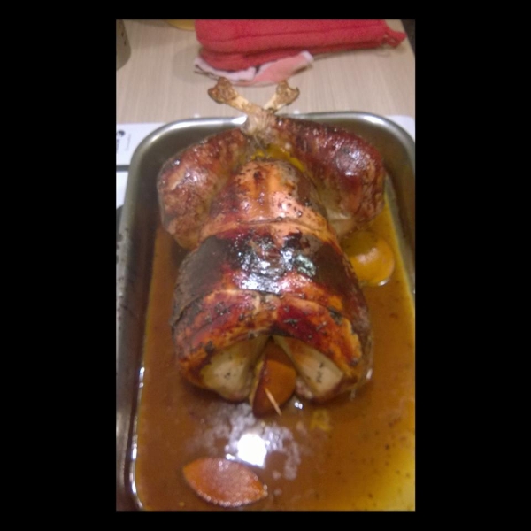 Orange and Maple Glazed Turkey