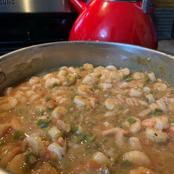 Cajun Crawfish and Shrimp Étouffée