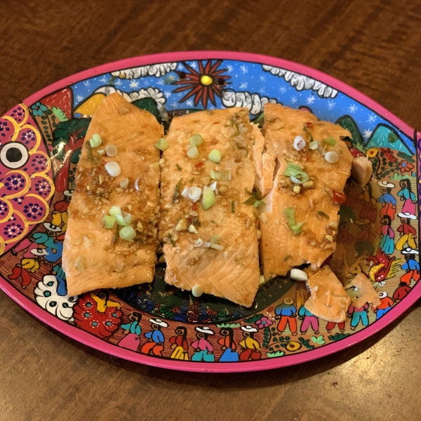 Chile Garlic BBQ Salmon