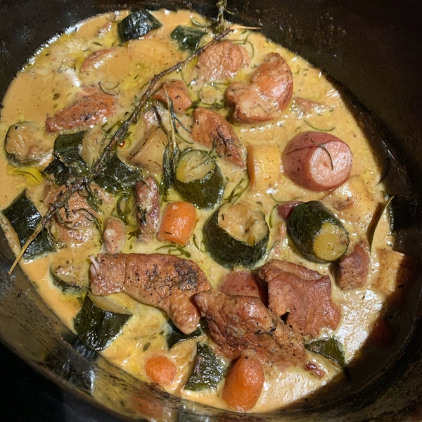 Creamy Pork Stew