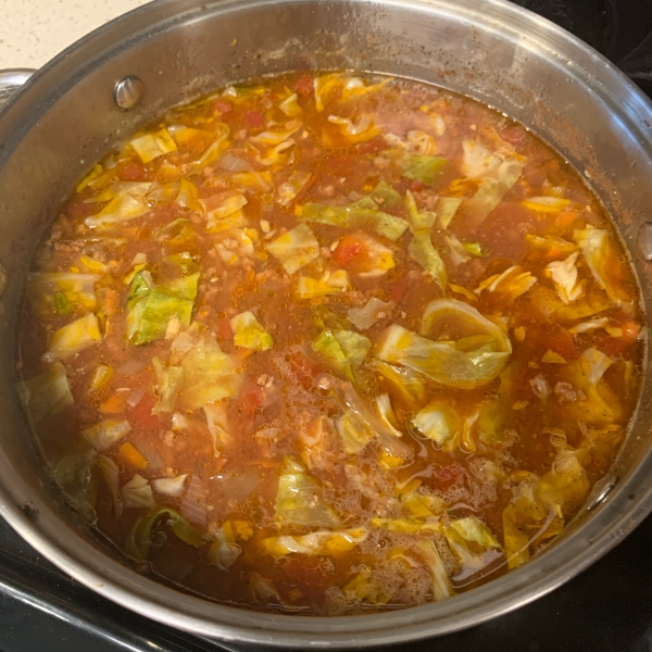 Sweet Russian Cabbage Soup