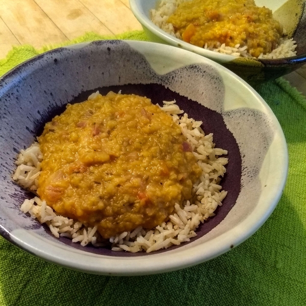 Easy Masoor Daal (Indian Red Lentils)