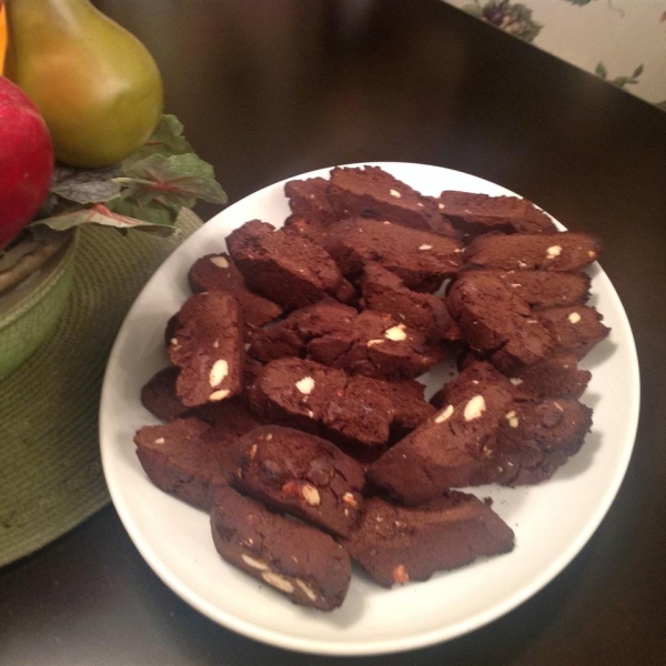 Chocolate Chocolate Biscotti