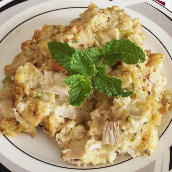 Chicken and Dressing Casserole