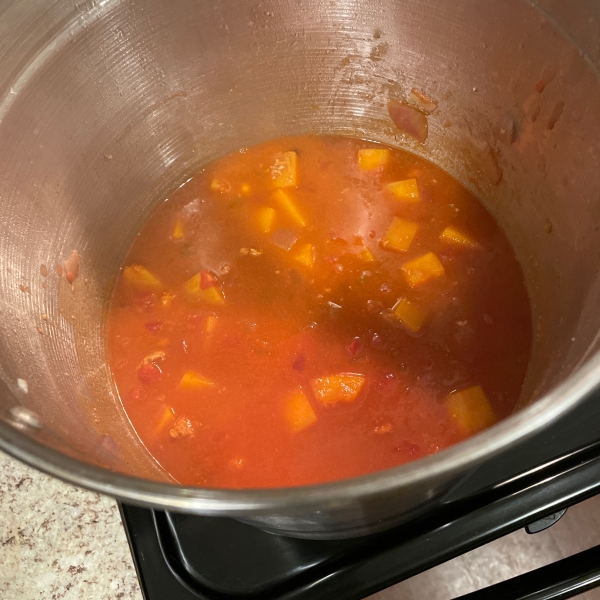 Butternut Squash and Turkey Chili