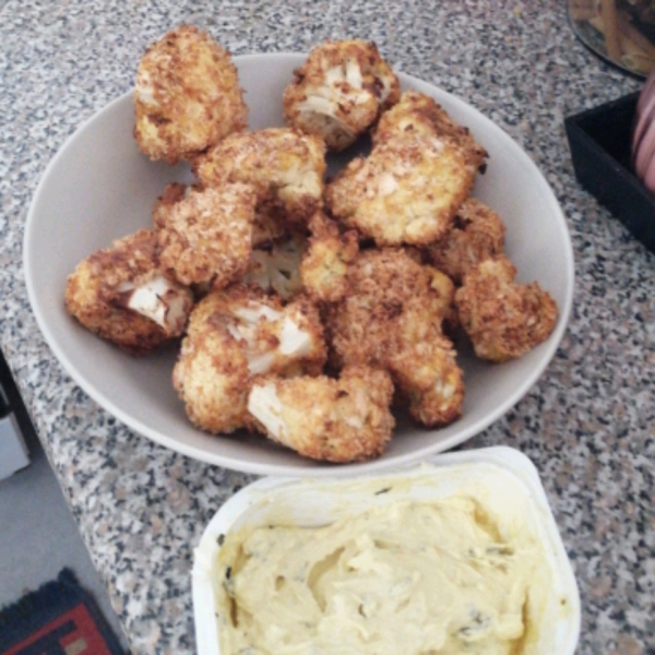 Baked Breaded Cauliflower