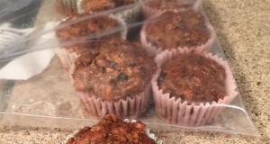 Vegan Date, Walnut, and Zucchini Muffins