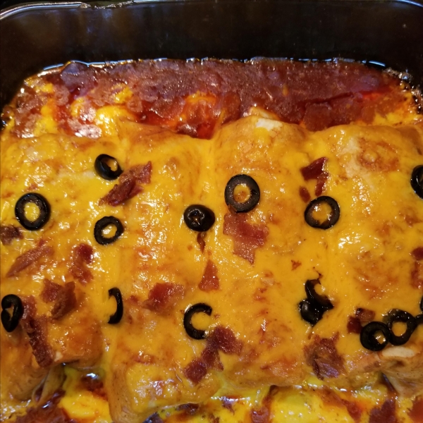 Shrimp and Crab Enchiladas