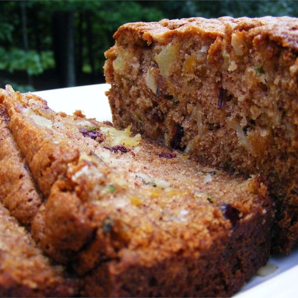 Zucchini Bread with Pineapple