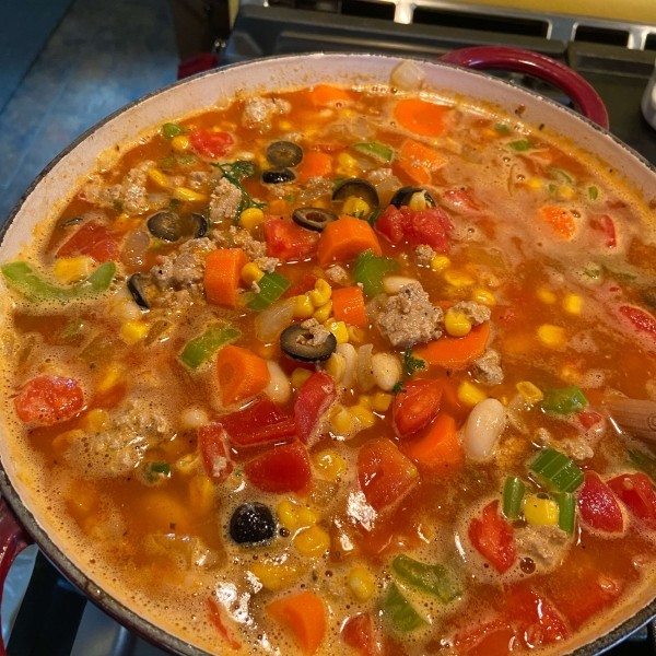 Turkey Taco Soup