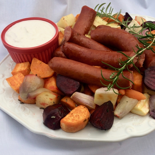 Hillshire Farm® Smoked Sausage and Roasted Root Veggies