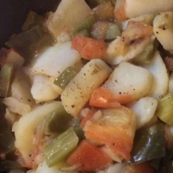 Nopalitos Con Papas