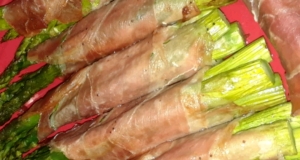 Asparagus Wrapped in Crisp Prosciutto