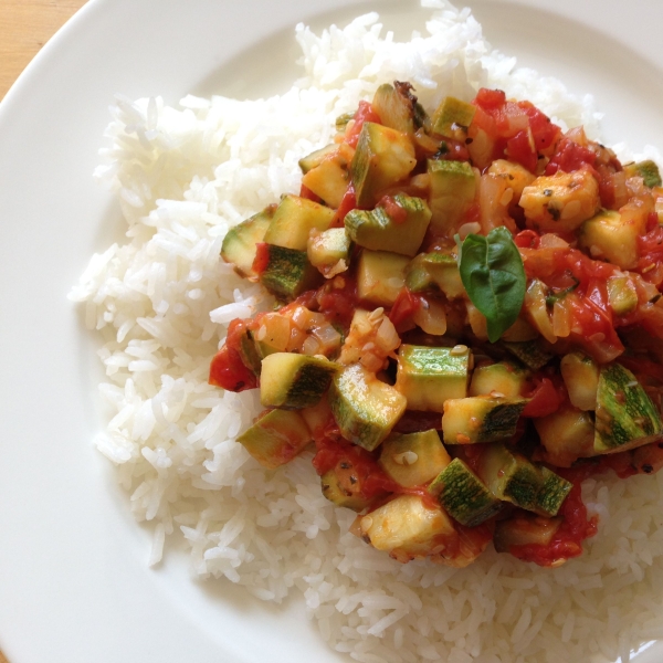 Easy Zucchini-Tomato Side Dish