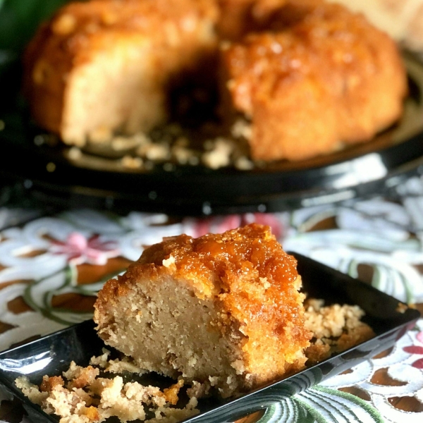 Banana Butter Pecan Cake