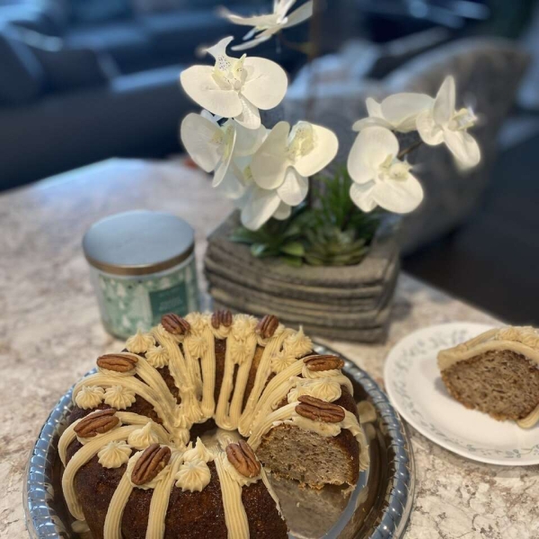 Banana Butter Pecan Cake