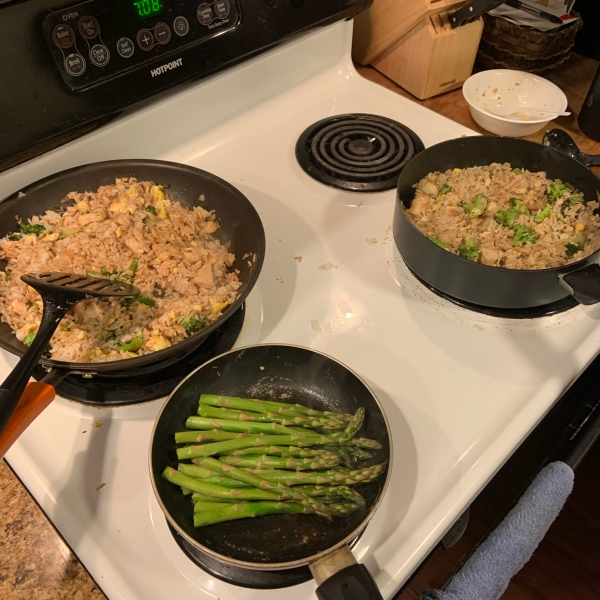 Broccoli and Rice Stir Fry