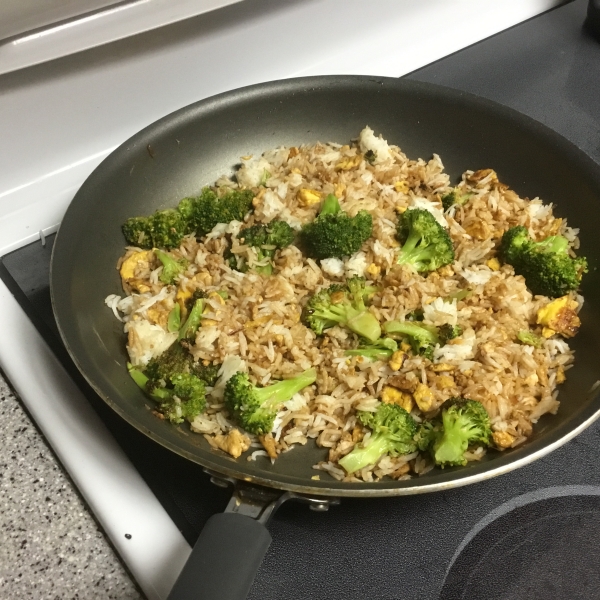 Broccoli and Rice Stir Fry