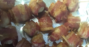 Bacon Water Chestnut Rolls