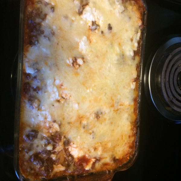 Grammy's Overnight Lasagna