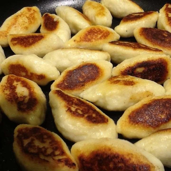 Schupfnudeln (German Fried Potato Dumplings)