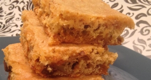 Naughty Nutty Blondies