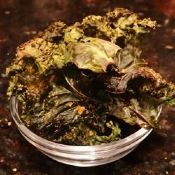 Kale Chips with Honey