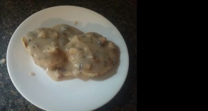 Parsley-Mushroom Gravy