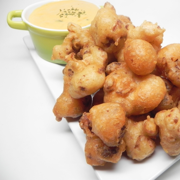 Beer-Battered Fried Cauliflower