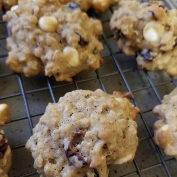 Cranberry Orange Oat Cookies