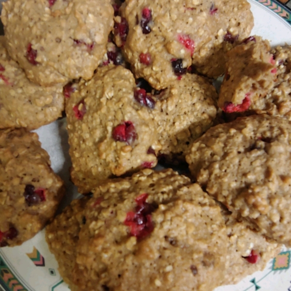 Cranberry Orange Oat Cookies