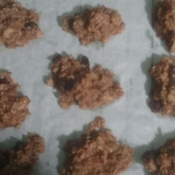 No-Sugar-Added Oatmeal Cookies