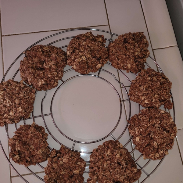 No-Sugar-Added Oatmeal Cookies