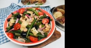 Cold Green Bean and Artichoke Salad