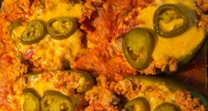 Low Carb Turkey-Stuffed Peppers