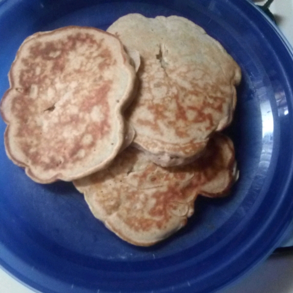 Banana-White Chocolate Pancakes