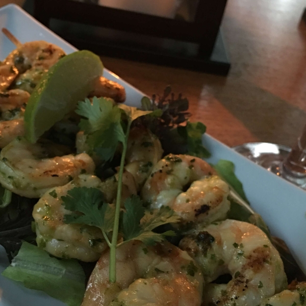 Spicy Coconut and Lime Grilled Shrimp