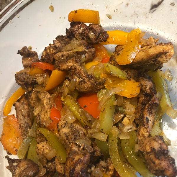 Sheet Pan Chicken Fajitas