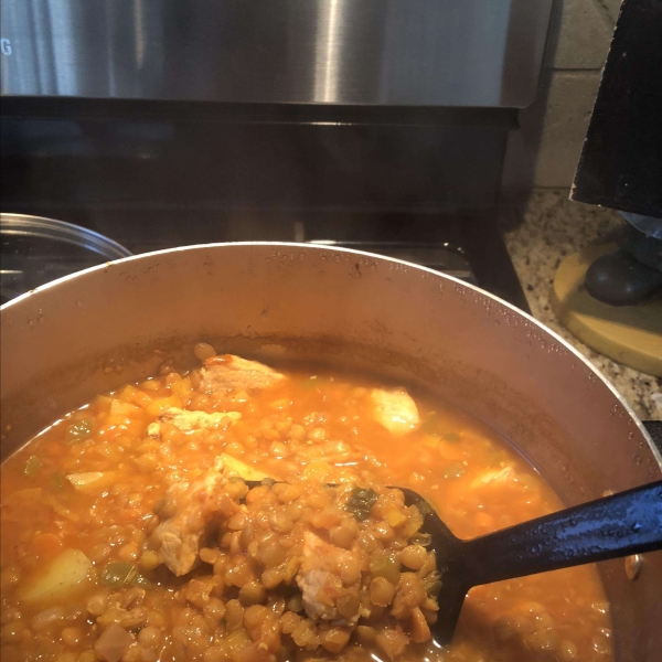 Instant Pot Mexican Lentil Soup